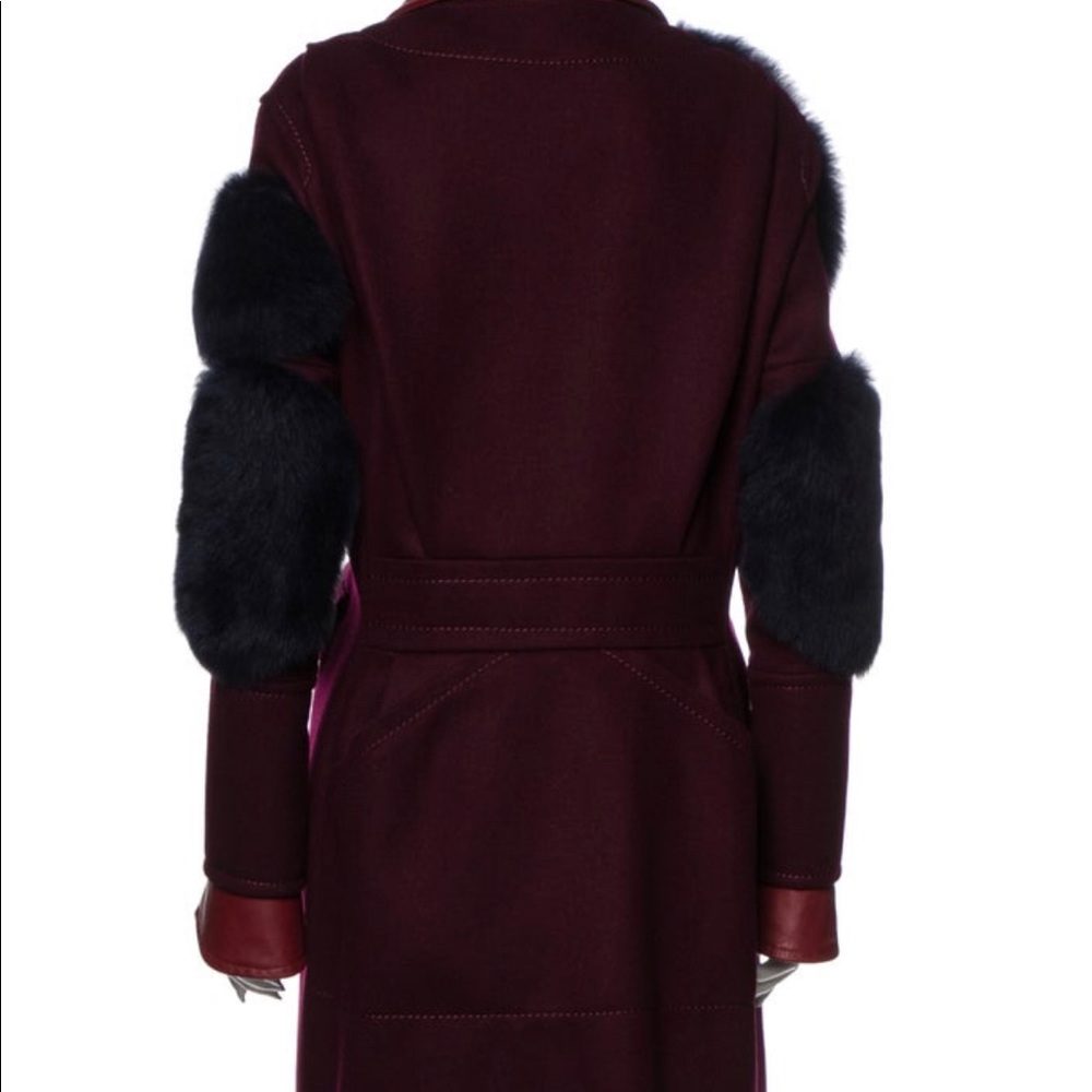 SACAI wool trench coat MEDIUM